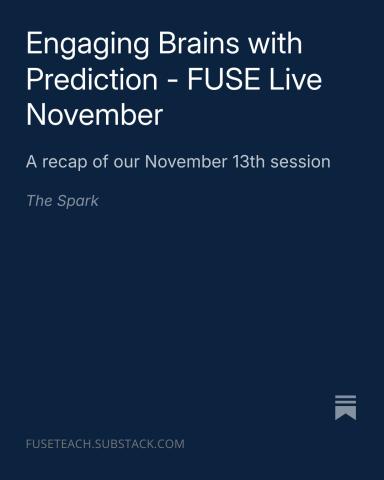 Engaging Brains FUSE Live