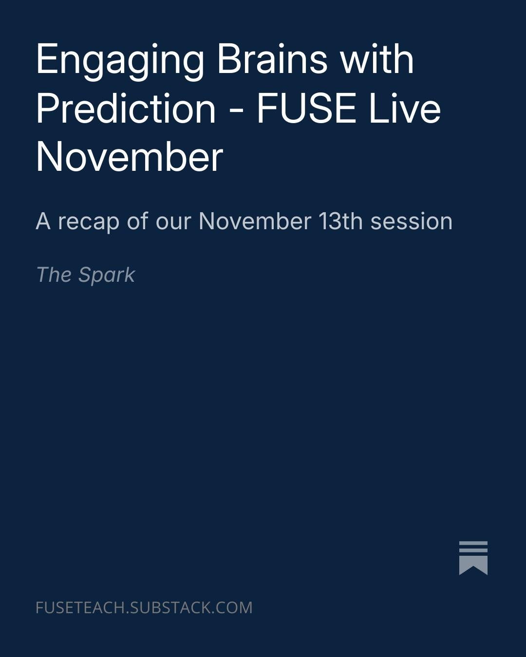 Engaging Brains FUSE Live